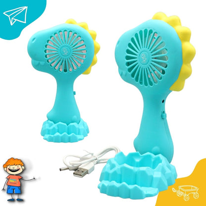 Dinosaur rechargeable electric fan (2)