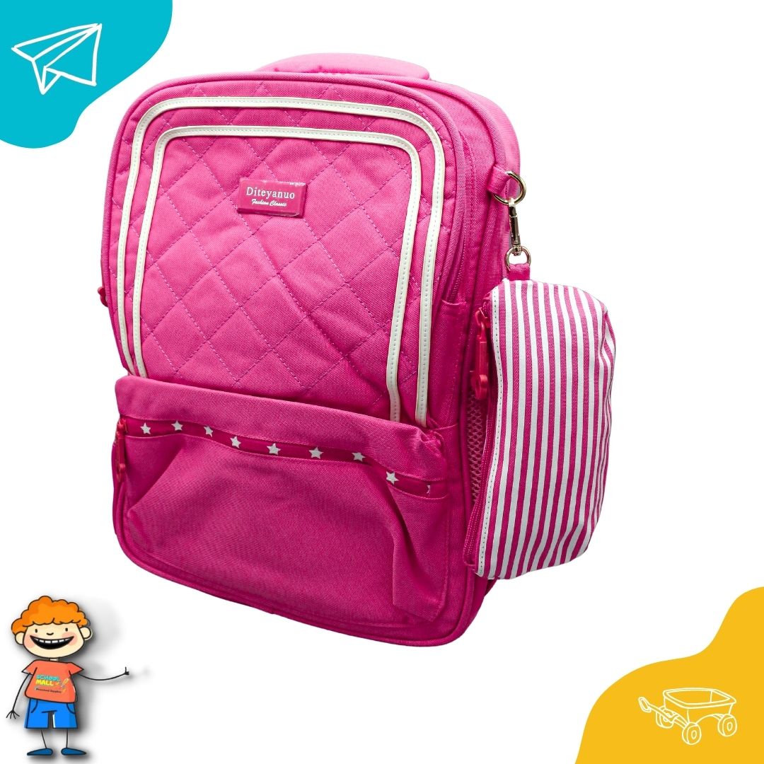 Diteyanuo Backpack Class 3-8 with Pouch (2)