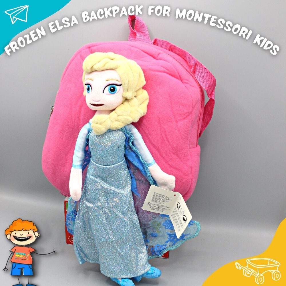Elsa Backpack FROZEN Elsa Backpack for Montessori Kids – Bingo Toys