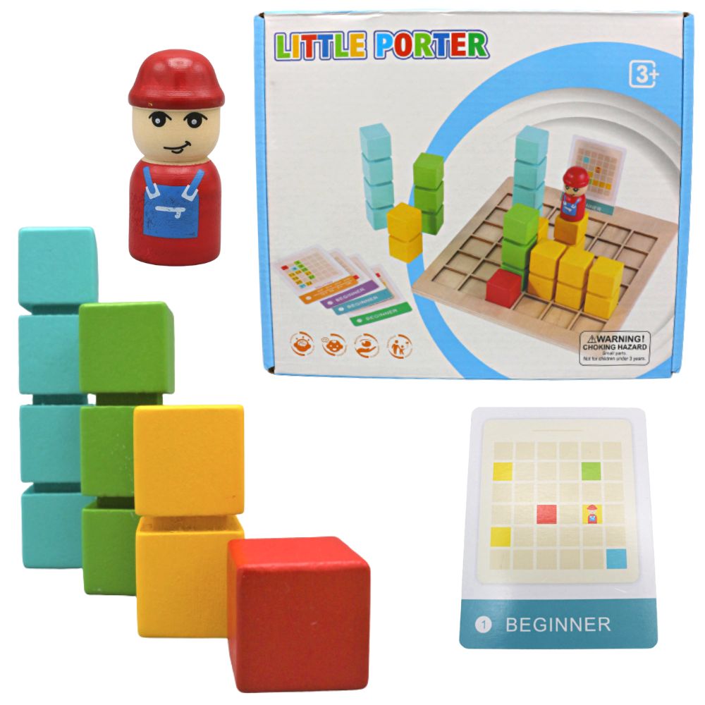 Little Porter Educational Wooden Toy