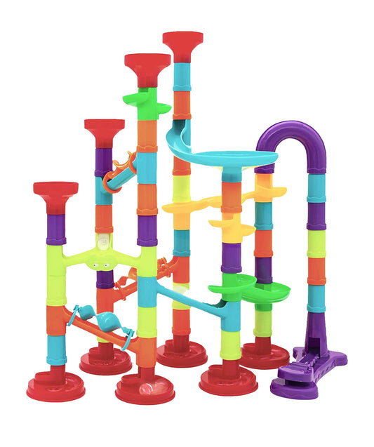 93 PCs Marble Run Pipeline Toy Set