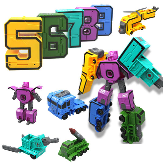 Numeric Troopers Transformable Blocks 5-9