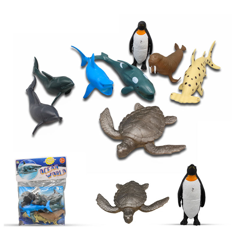 8 PCS Ocean World for kids