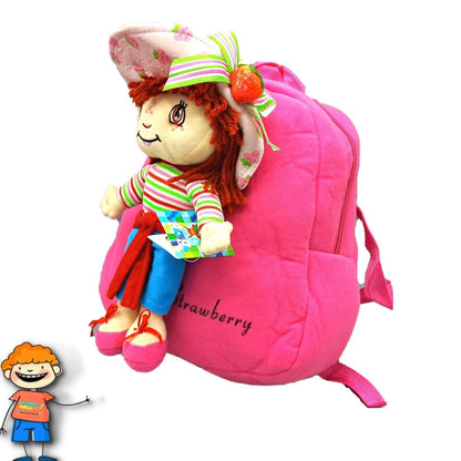 Strawberry Backpack for Montessori kids (2)