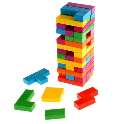 47 PCs Jenga Tetris Building Blocks