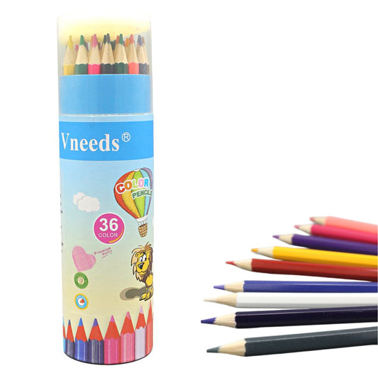 Vneeds 36 Color Pencils with Sharpener