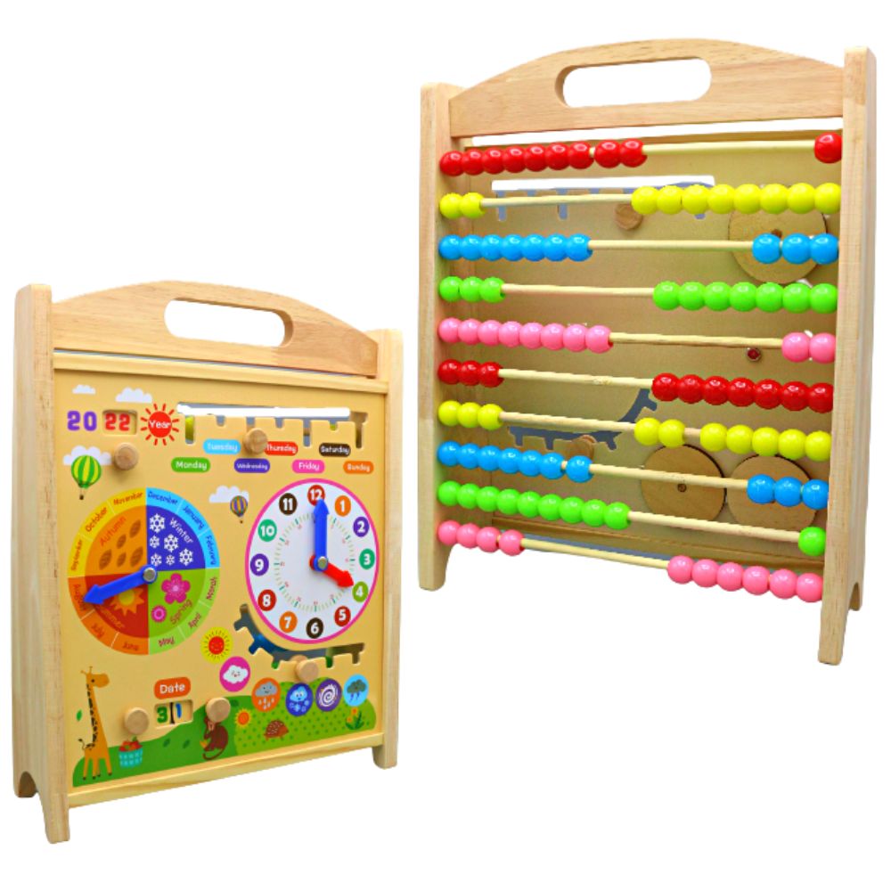 Wooden Calendar Computing Rack