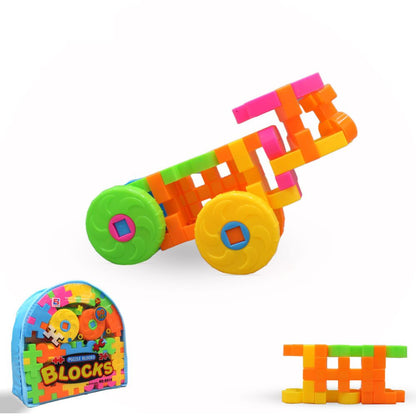 64/80 PCs Puzzle Blocks