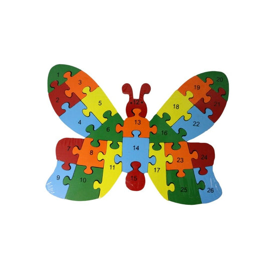3D puzzle jigsaw butterfly